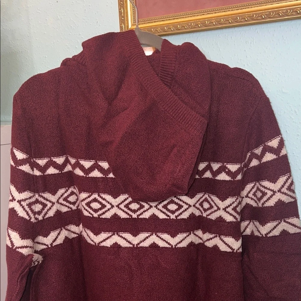 Goodfellow & Co Burgundy Crewneck Sweater